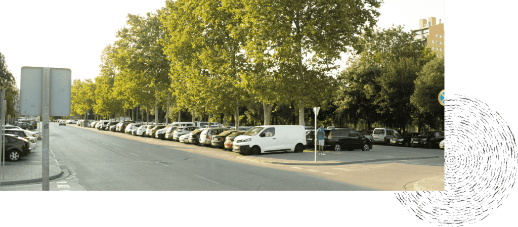 Parking La Piccola; el parking Migdia